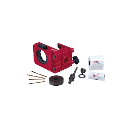 Milwaukee Tool Door Lock Installation Hole Dozer Hole Saw Kit 49-22-4073